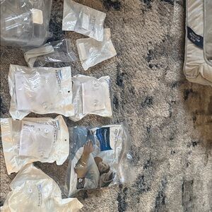 Philips CPAP Mask Components in White